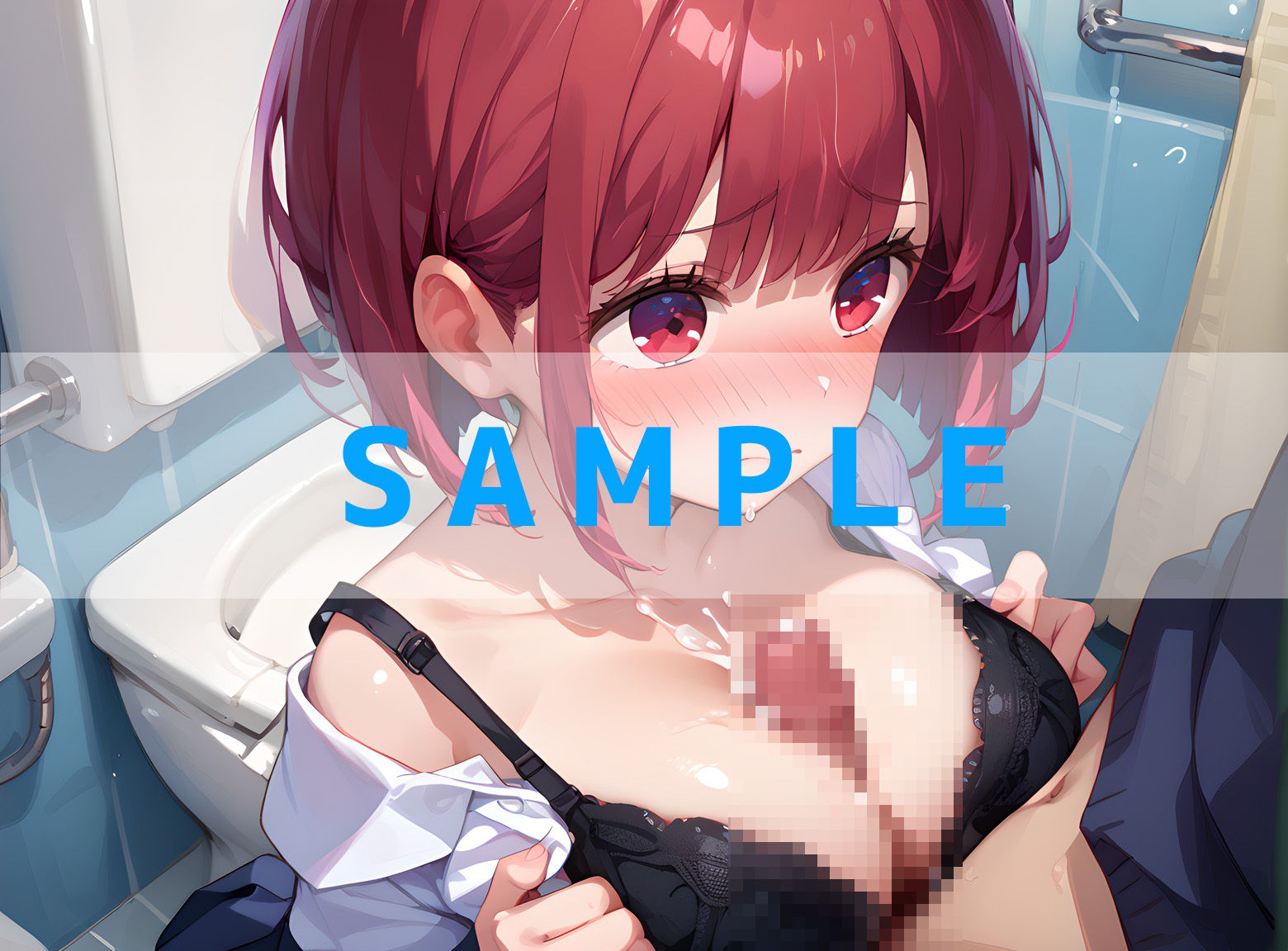 制服×トイレえっち .Vol1 サンプル7ページ目