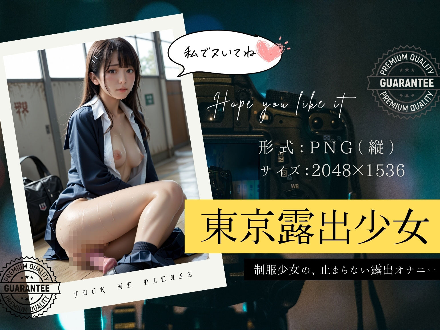 変態JKは露出がやめられない - 東京露出少女 サンプル6ページ目
