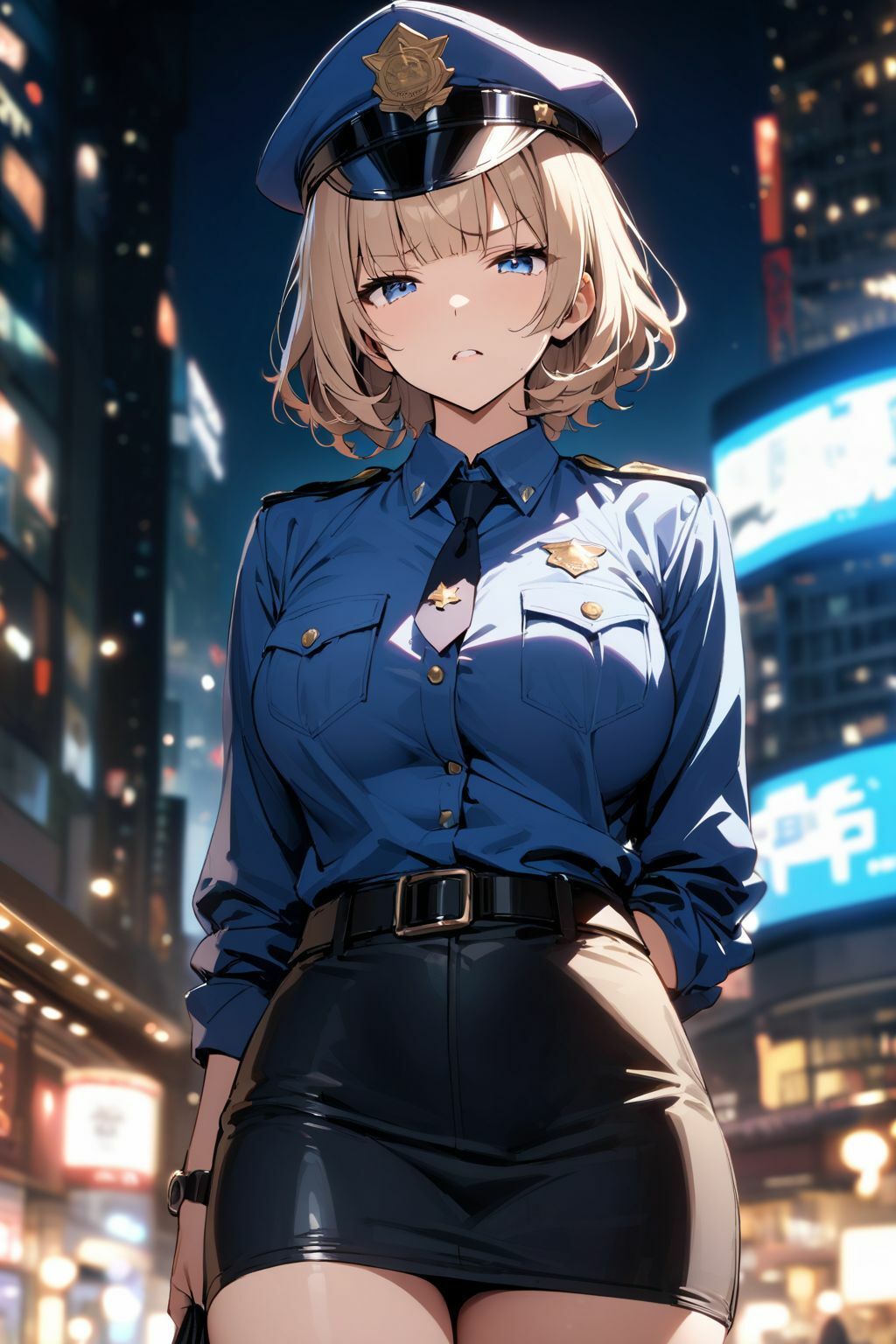 巡回中の女性警官を眠らせ家に連れ帰り緊縛で逆に捕まえて犯しまくった件 1 サンプル1ページ目