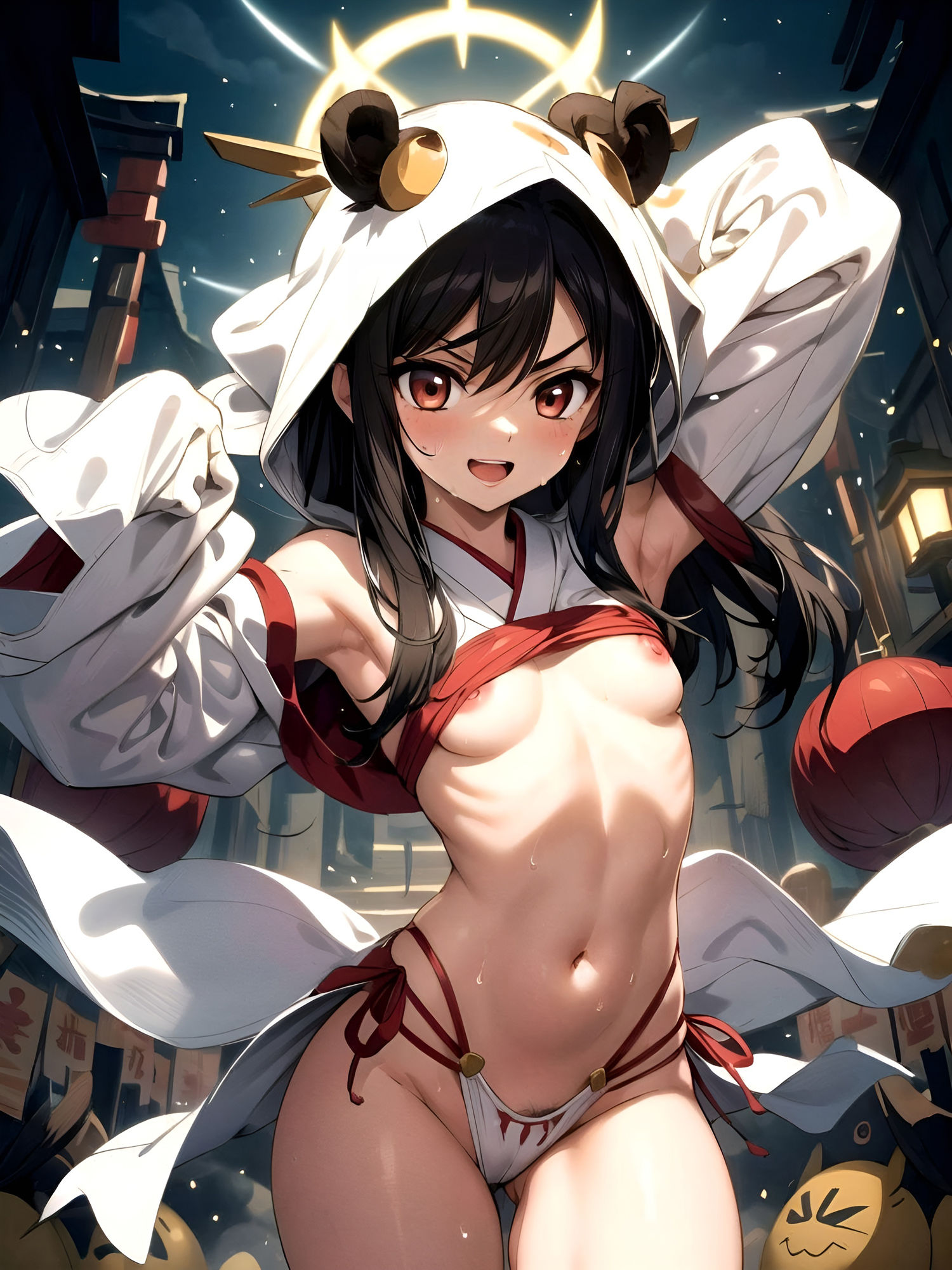 伝統的な祭りという言い訳でエッチな事をさせられる女子たち2 サンプル1ページ目