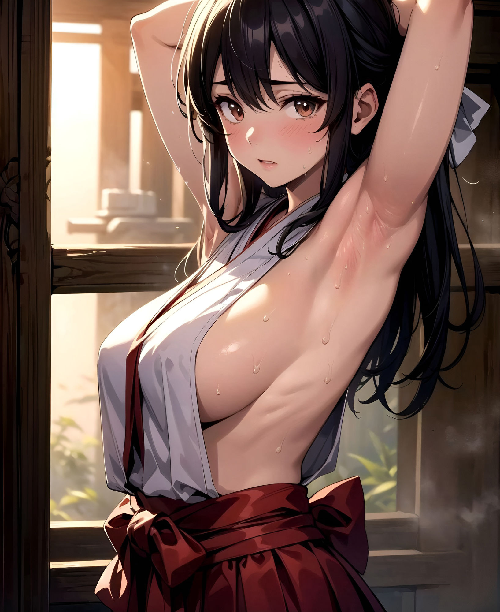 伝統的な祭りという言い訳でエッチな事をさせられる女子たち2 サンプル2ページ目
