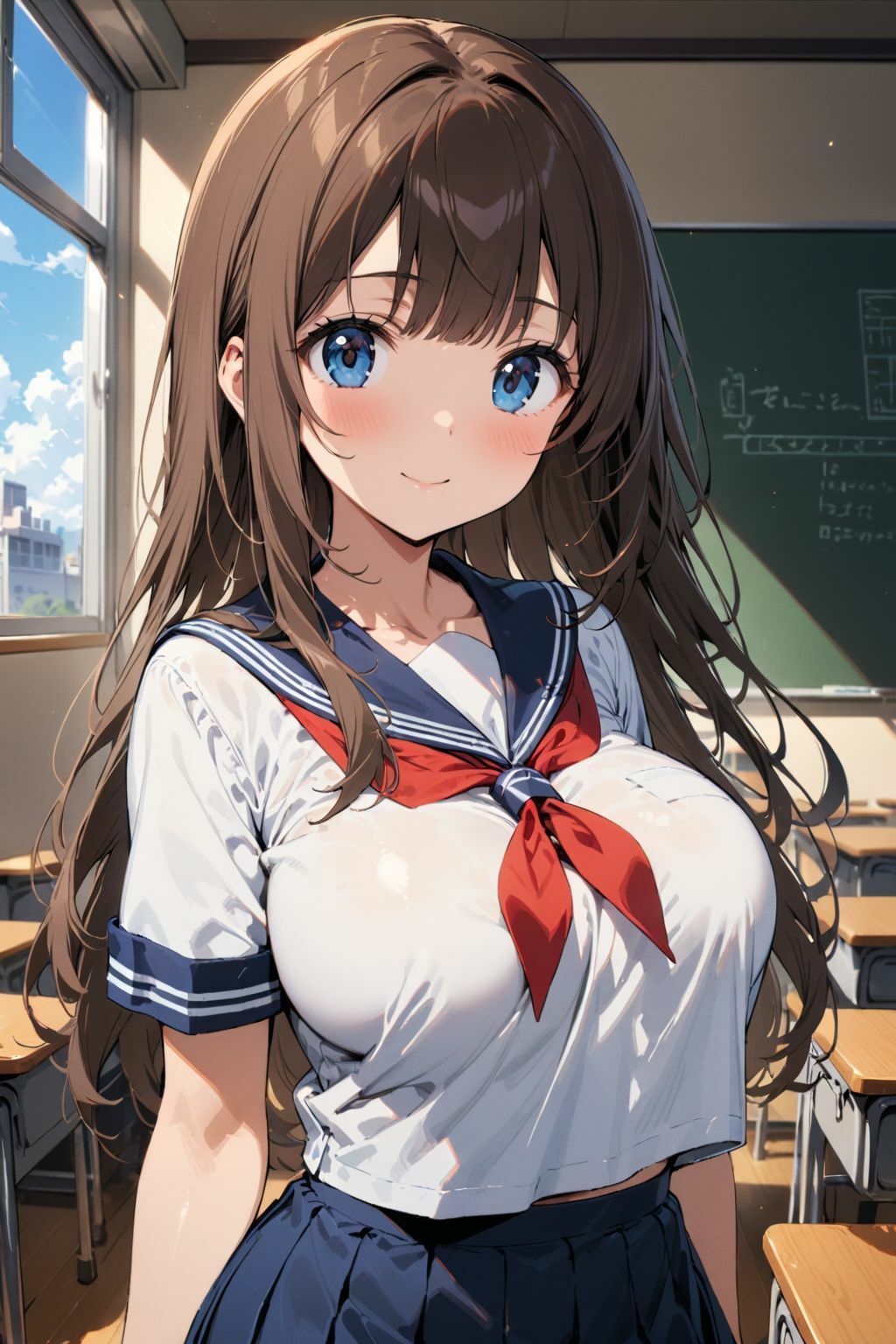発育の良いJKの乳は柔らかすぎて最高だった件 サンプル1ページ目