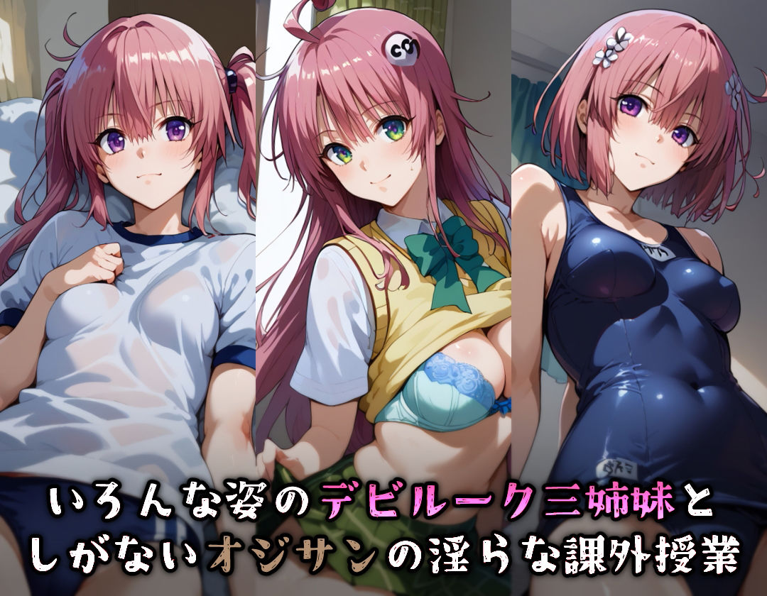 オジサンToLOVE part1 ピンクな三姉妹と課外授業編 サンプル2ページ目
