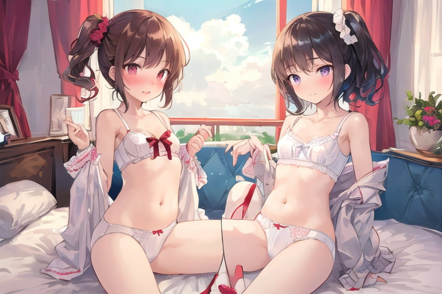 ユリ多め〜 サンプル2ページ目