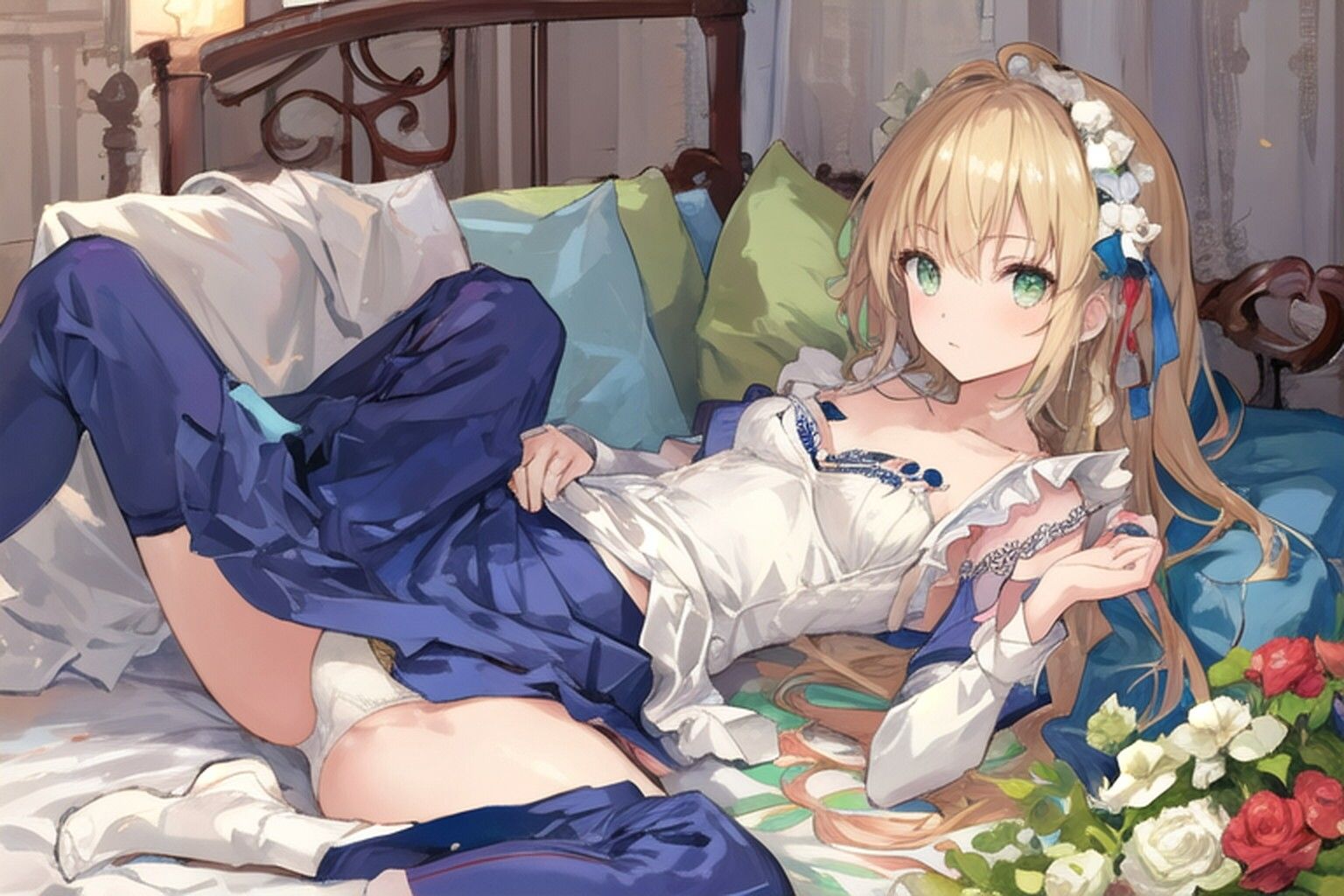 ユリ多め〜 サンプル3ページ目