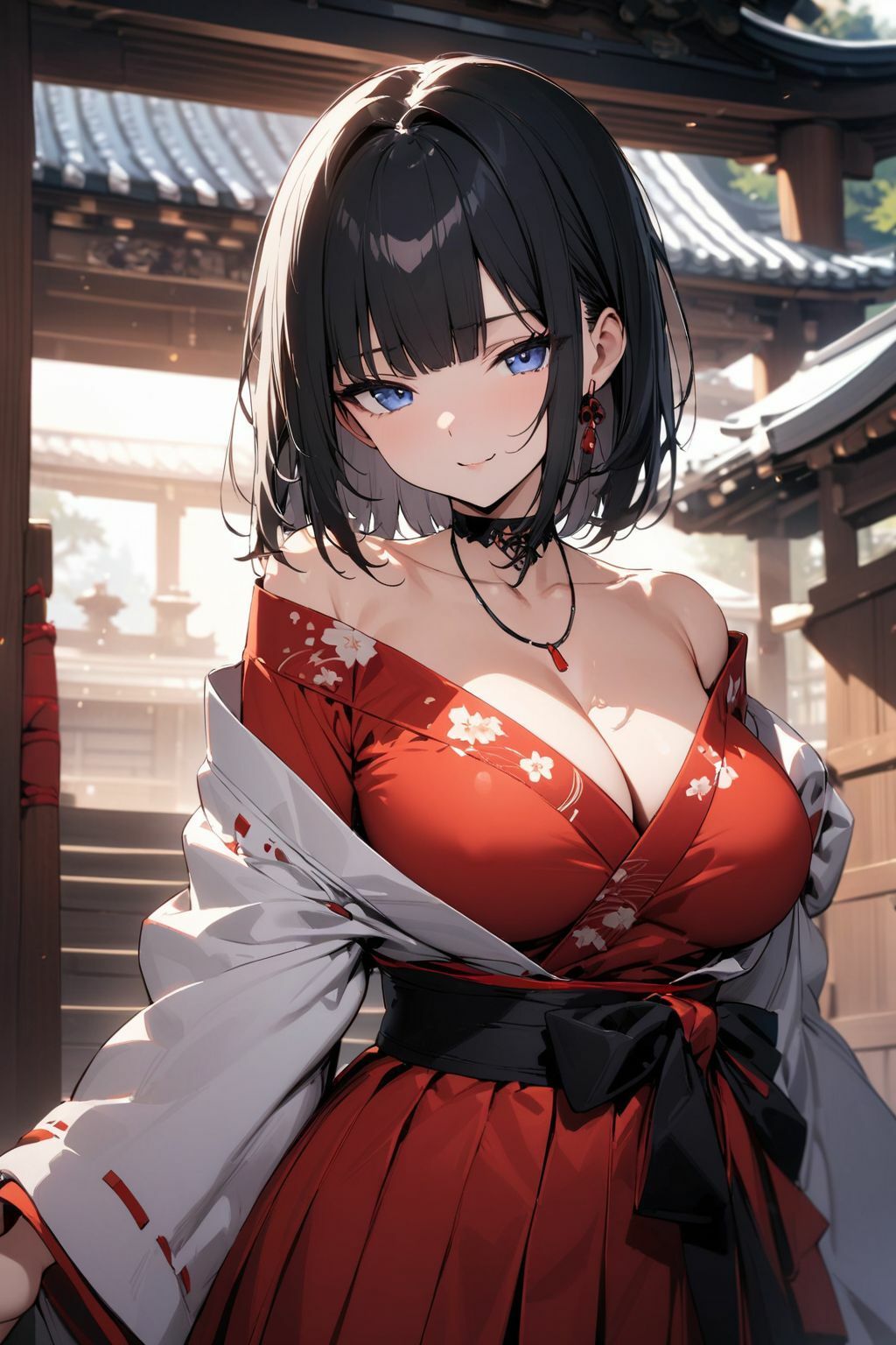 願いが叶うと有名な神社で巫女との緊縛セックスをお願いした件 2 サンプル1ページ目