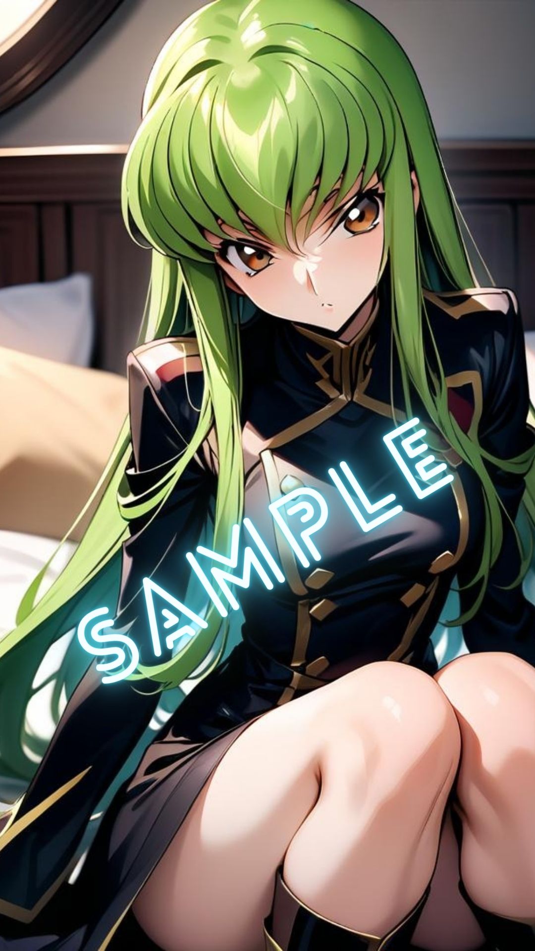 コードギアス 反逆のルルーシュ CC シーツ―風 画像集 サンプル1ページ目