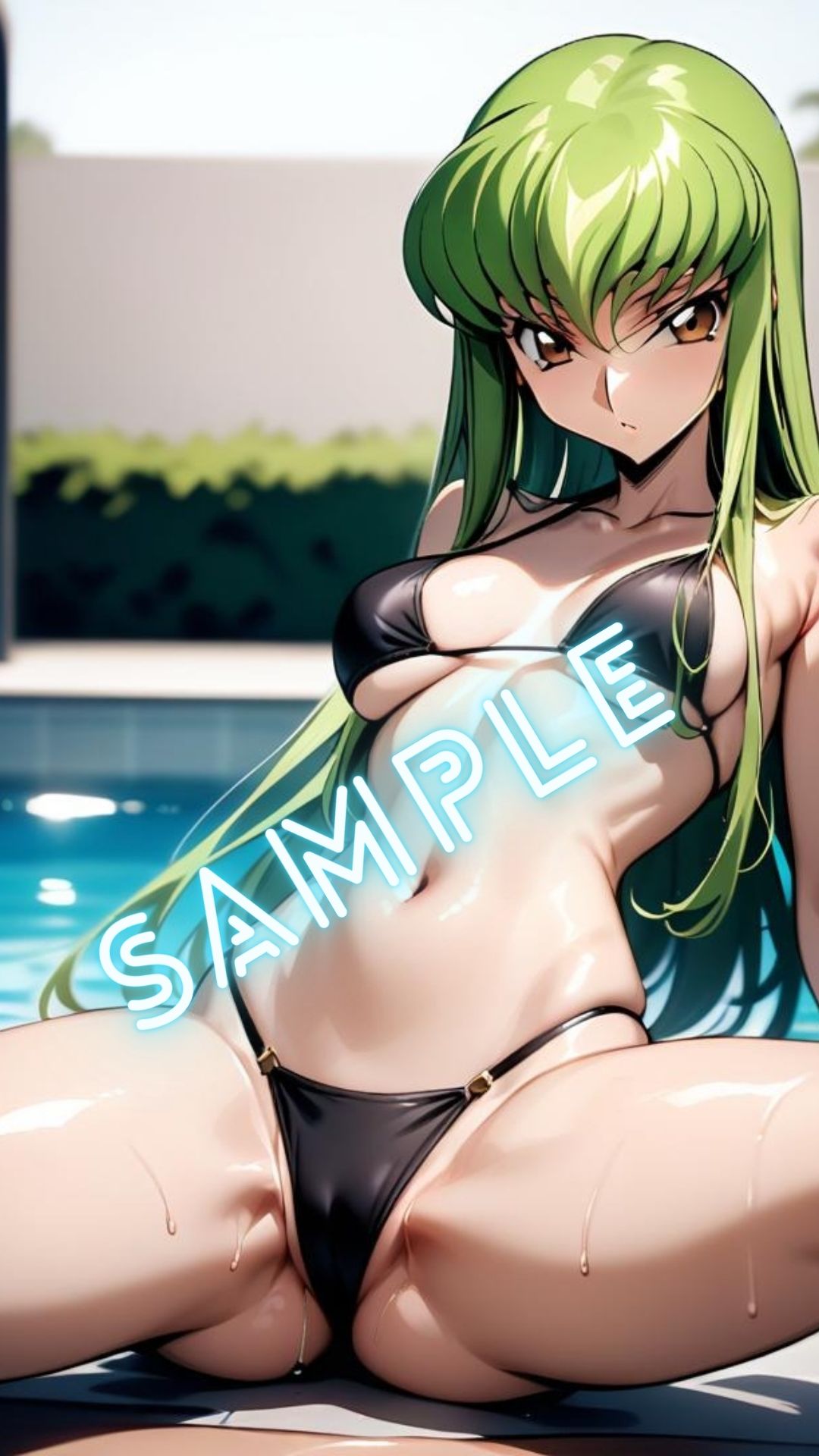 コードギアス 反逆のルルーシュ CC シーツ―風 画像集 サンプル3ページ目