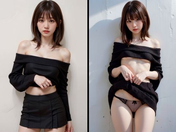 女子校生開脚（制服＆私服） サンプル7ページ目