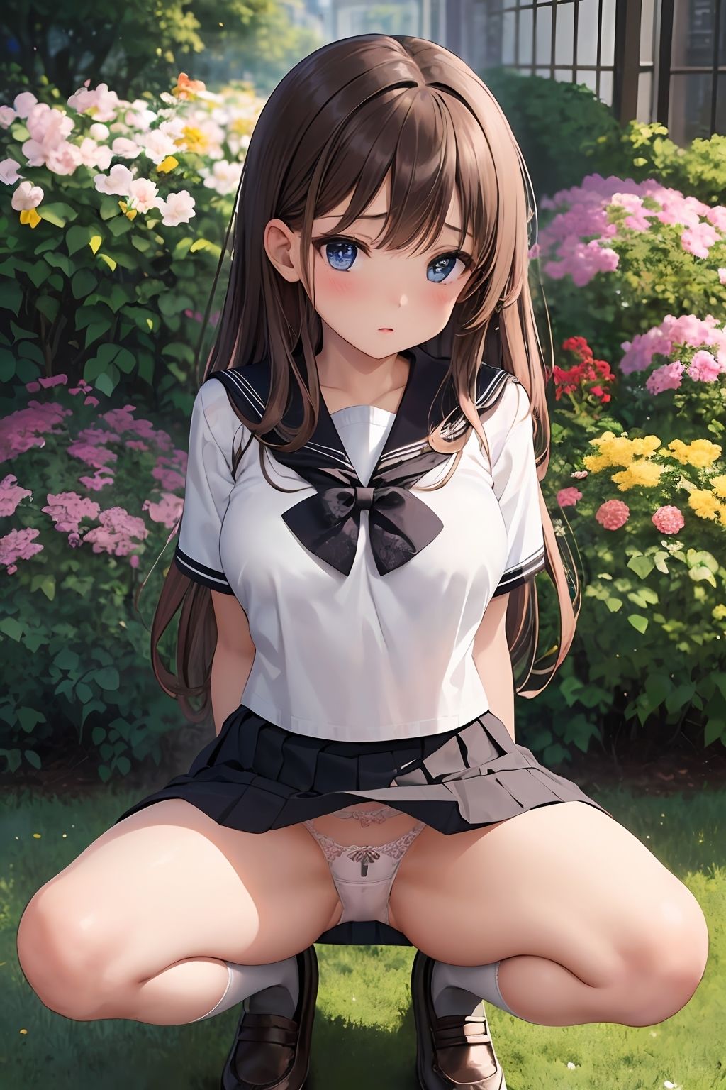 【パンチラAIイラスト】ドキドキのパンチラ集250枚〜パート（2） サンプル5ページ目