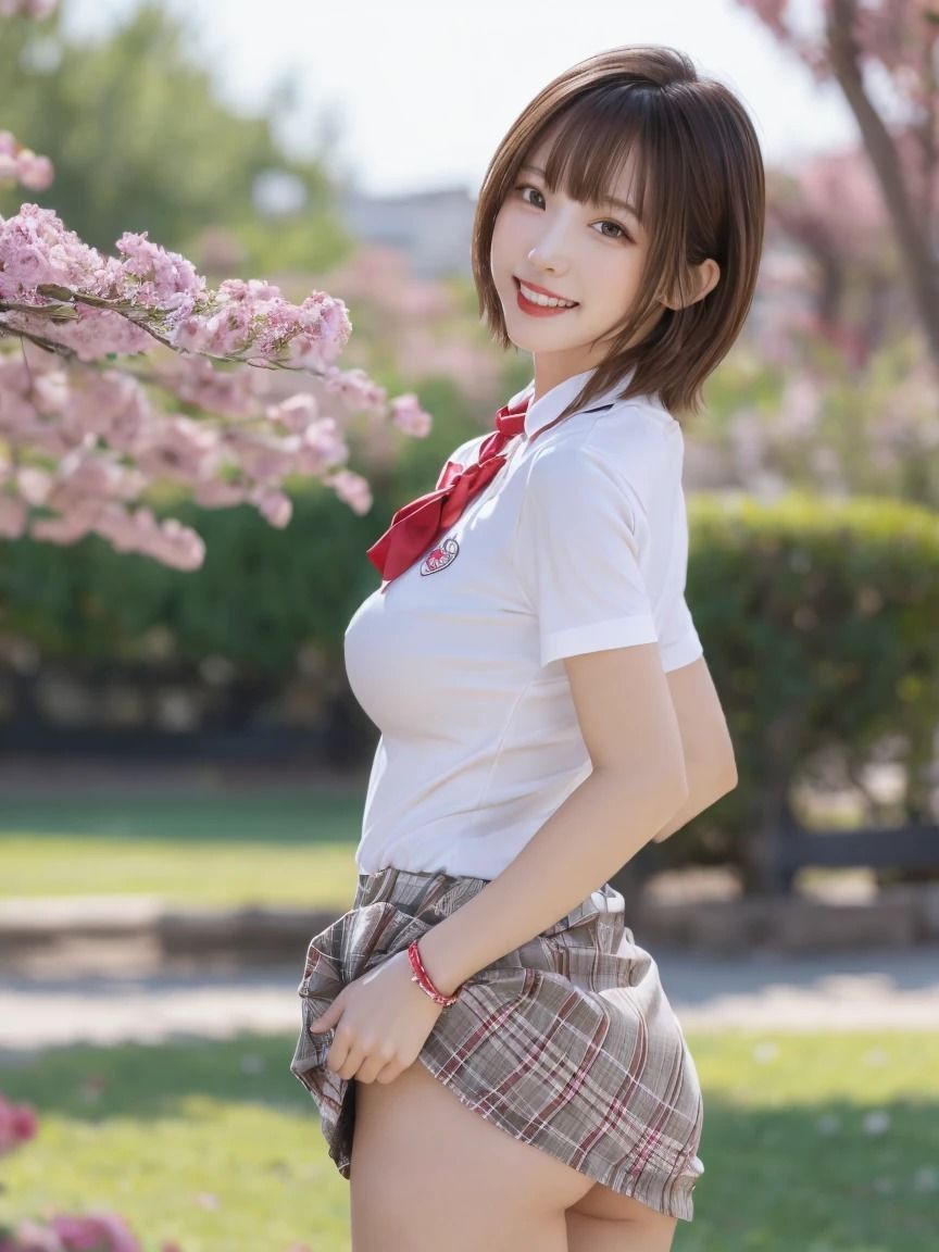 純情と誘惑:女子校生のパンチラ美人たち サンプル2ページ目