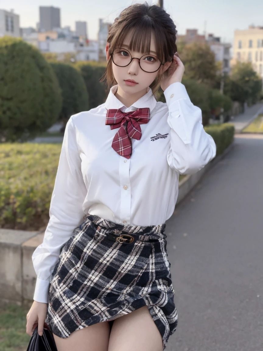 純情と誘惑:女子校生のパンチラ美人たち サンプル3ページ目