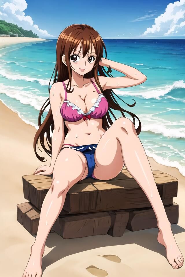 『ワンピ〇ス』の美しき航海士、ナ◎ちゃん サンプル7ページ目