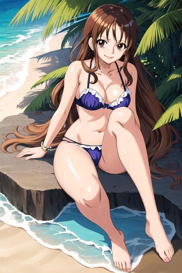 『ワンピ〇ス』の美しき航海士、ナ◎ちゃん サンプル8ページ目