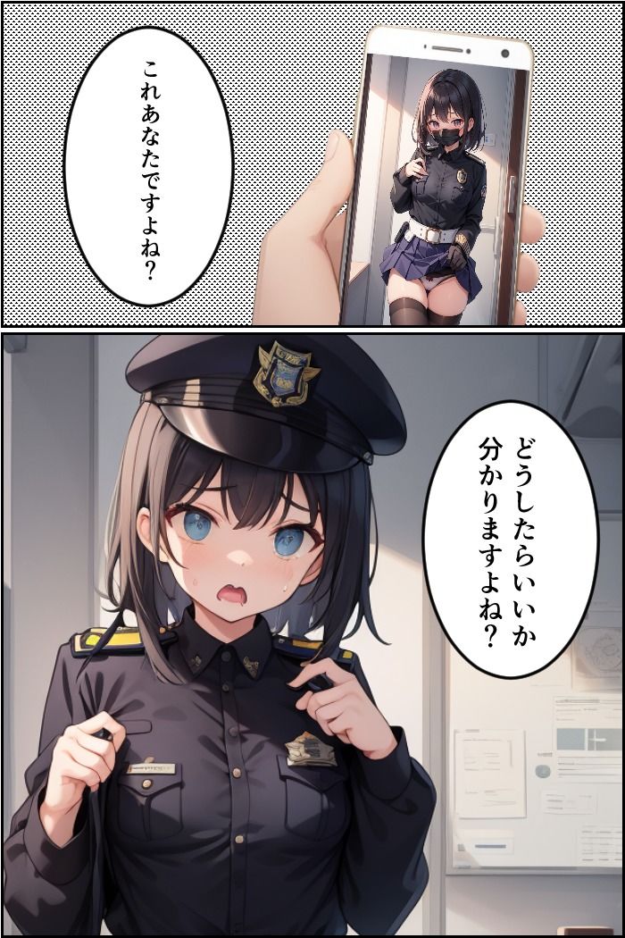 婦警脅迫調教 サンプル1ページ目