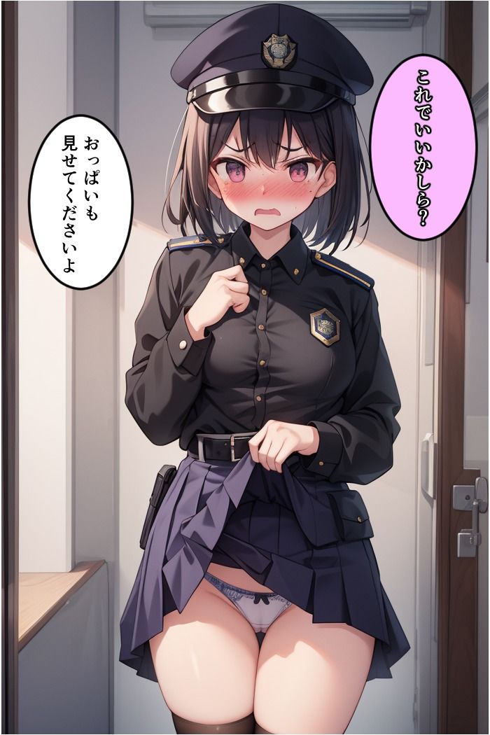 婦警脅迫調教 サンプル3ページ目