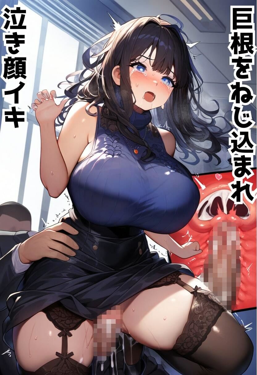 爆乳彼女が会社の先輩に寝取られた。巨根で種付けプレスされて潮吹き絶頂【500枚】 サンプル3ページ目