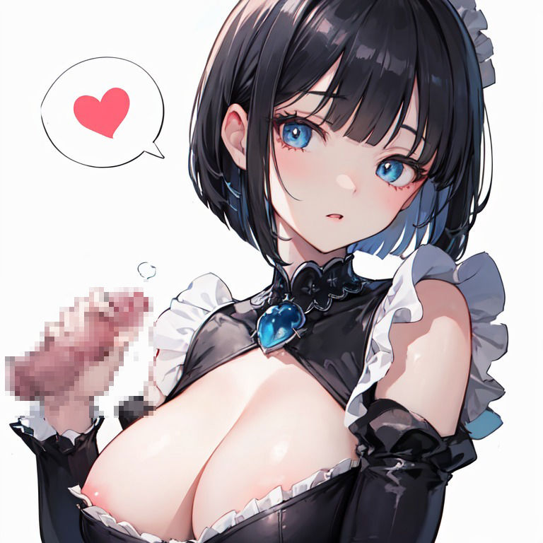 手でしてくれる巨乳メイド サンプル3ページ目