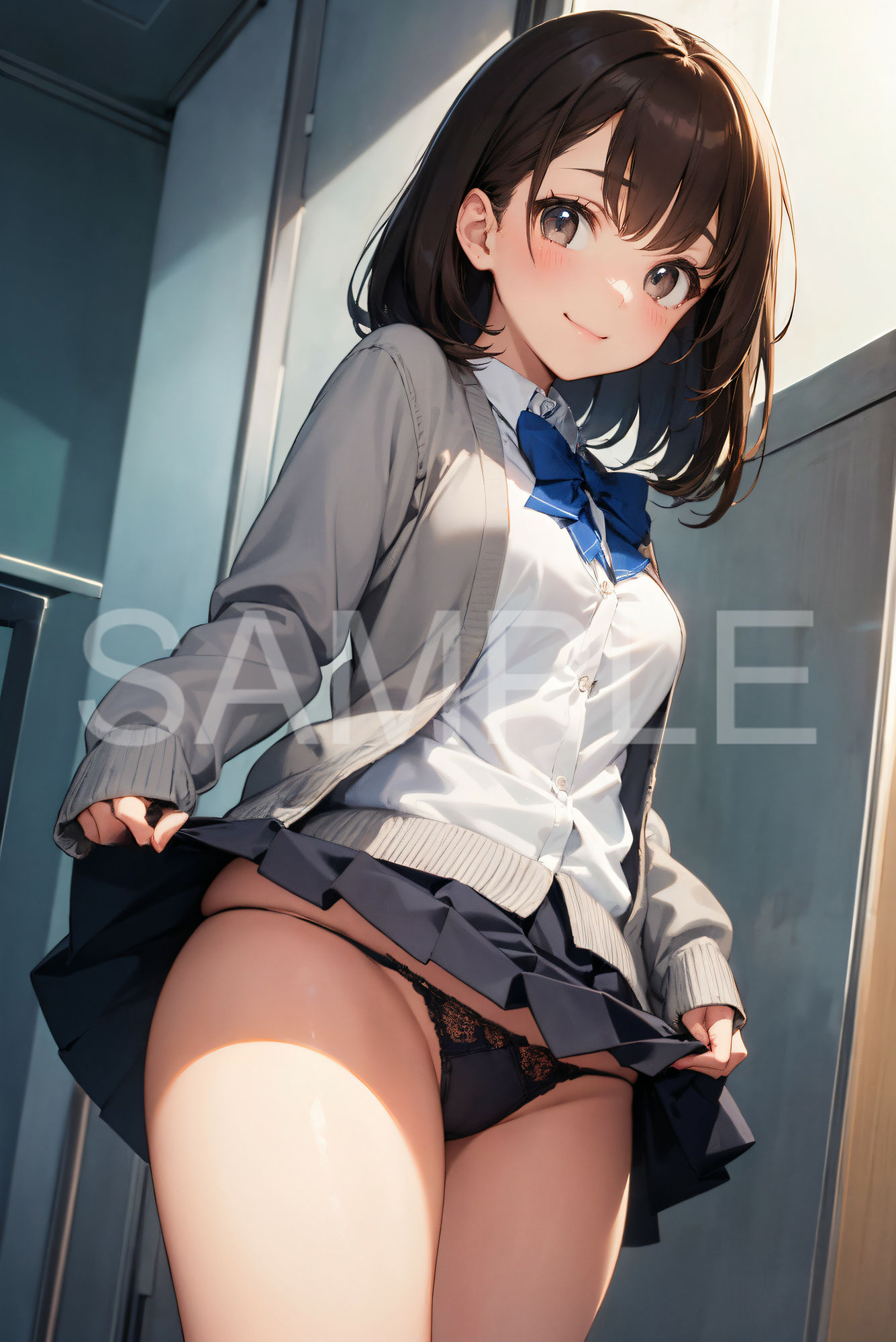 制服女子パンティー図鑑 その4 サンプル2ページ目