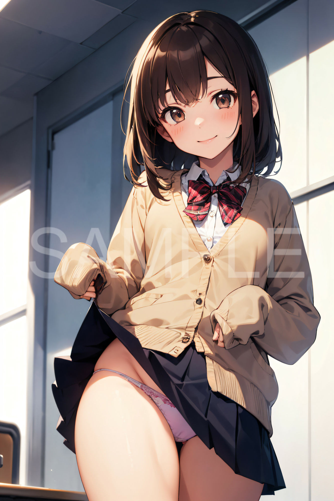 制服女子パンティー図鑑 その4 サンプル9ページ目