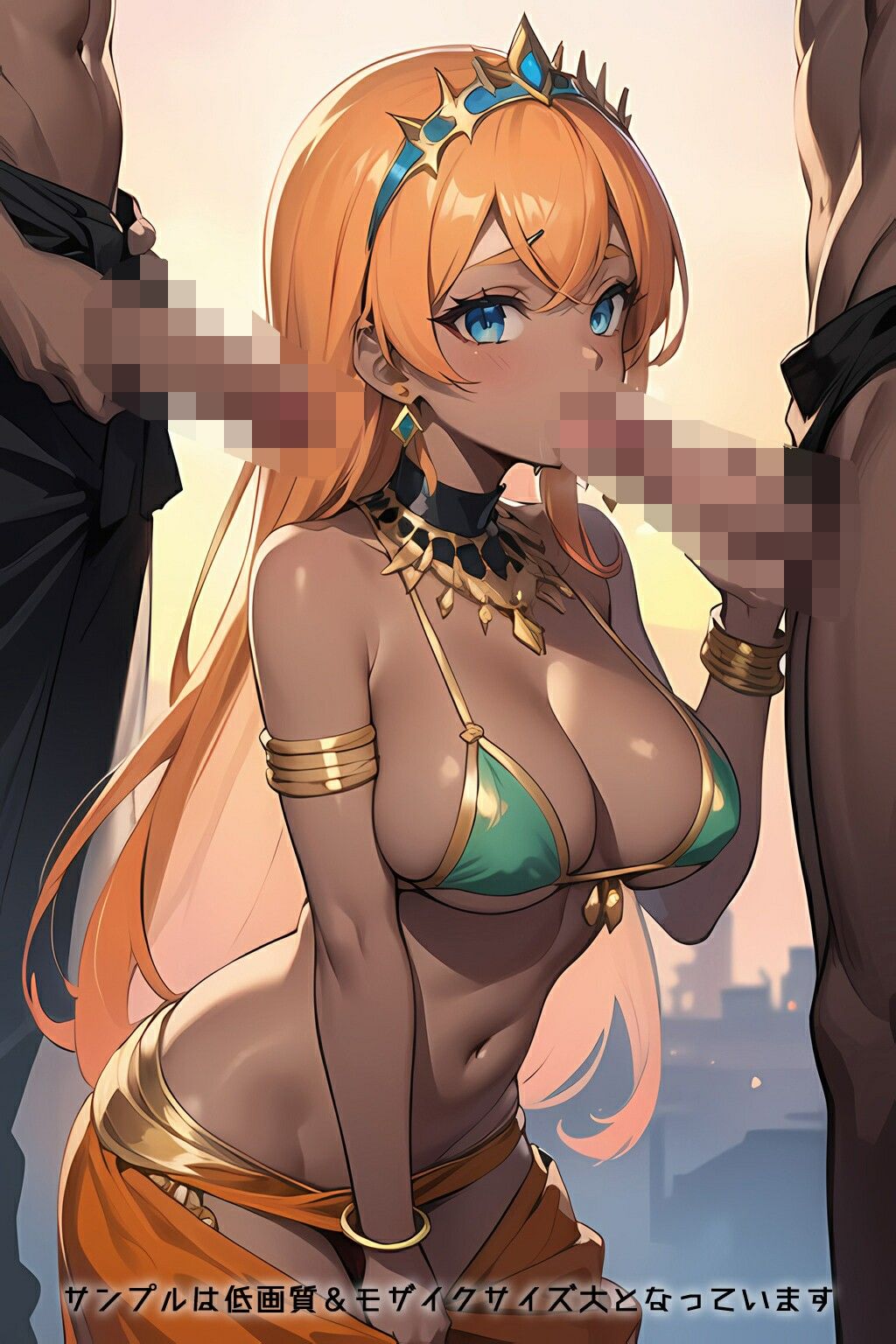 半裸繚乱 民族衣装編 ＃07 サンプル2ページ目