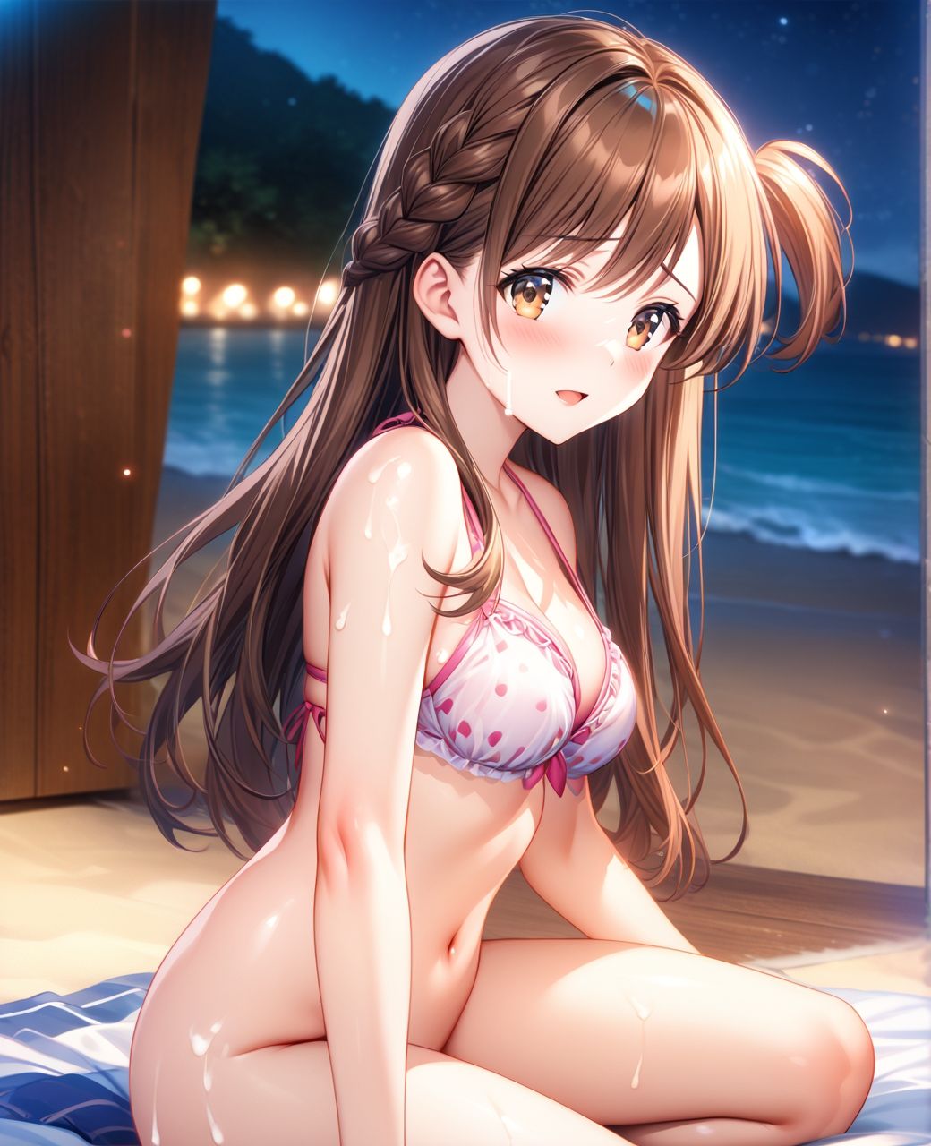 美少女〇〇まみれ・水〇千鶴（かのかり） サンプル9ページ目