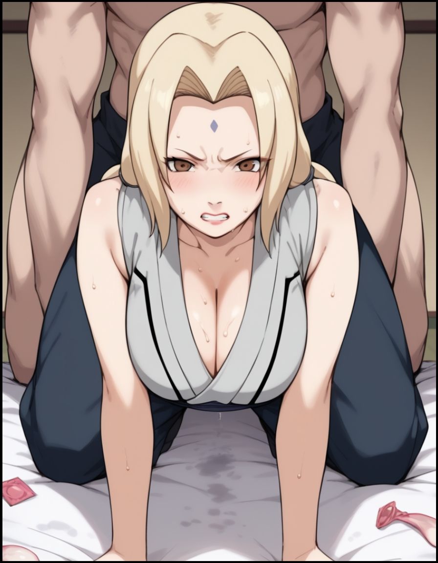 放課後ヒロインズ 千手綱手 サンプル3ページ目