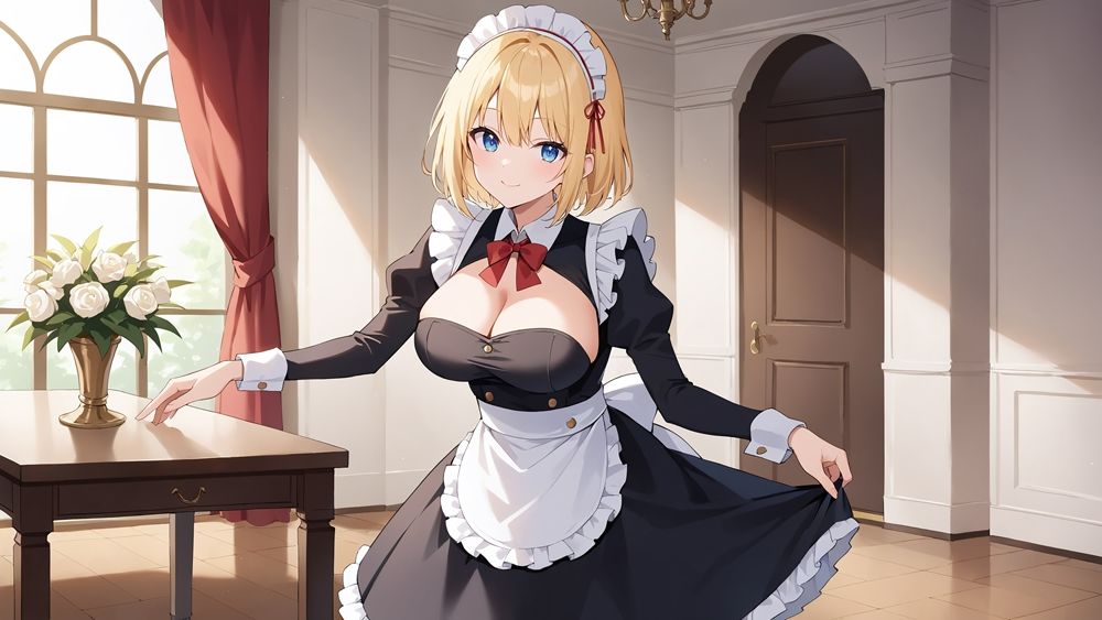メイドのおしごと サンプル3ページ目