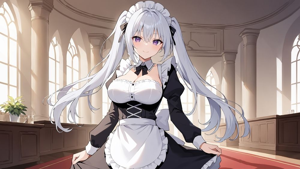 メイドのおしごと サンプル4ページ目