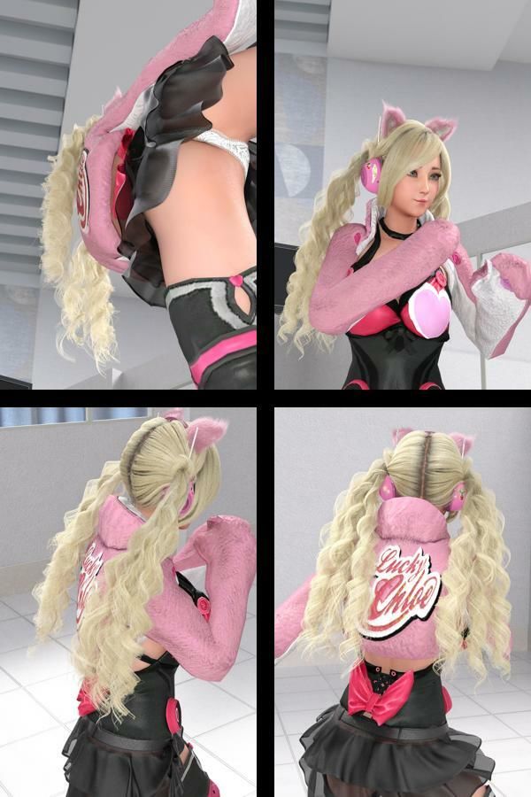 【▲200】★パンチラ動画付き『理想の彼女を3DCGで作ります』から生まれたバーチャルアイドル「一ノ瀬廻里（いちのせめぐり）」のグラドル撮影風写真集＆ハイキックパンチラ動画同梱:CosFighter_02 サンプル2ページ目