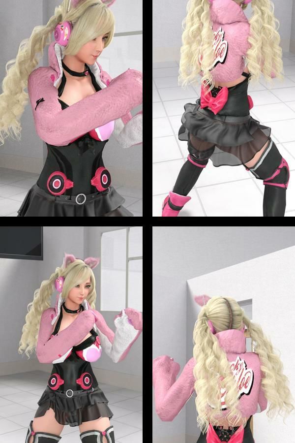 【▲200】★パンチラ動画付き『理想の彼女を3DCGで作ります』から生まれたバーチャルアイドル「一ノ瀬廻里（いちのせめぐり）」のグラドル撮影風写真集＆ハイキックパンチラ動画同梱:CosFighter_02 サンプル3ページ目