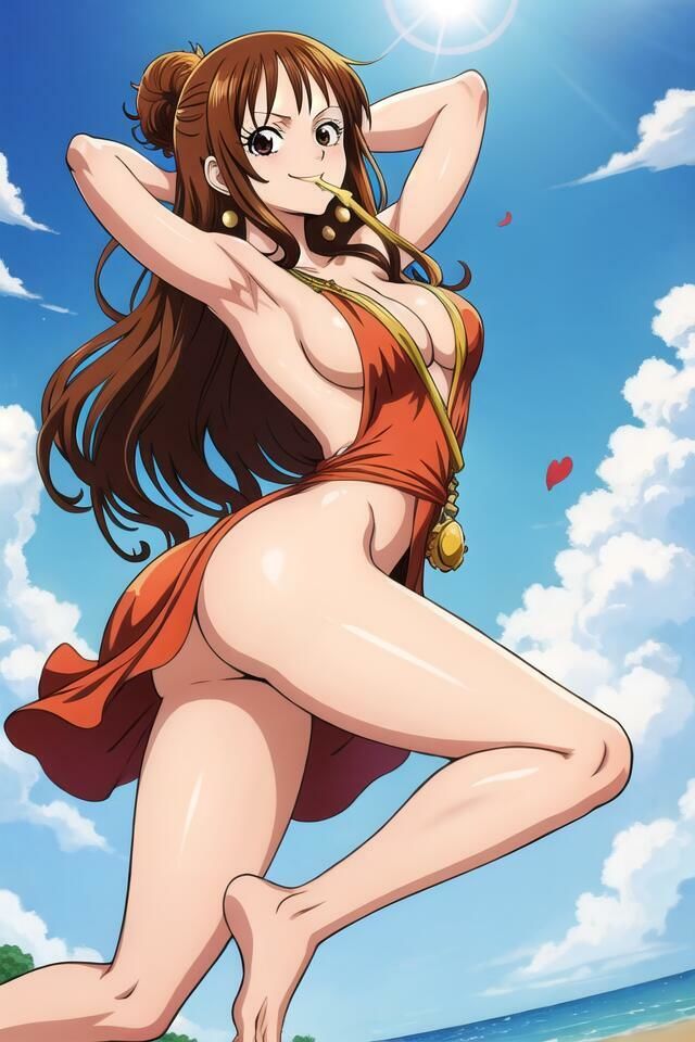 ちょっとエッチな『ワンピ〇ス』の美しき航海士、ナ◎ちゃん サンプル3ページ目