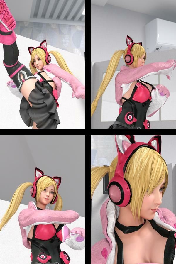 【▲200】『理想の彼女を3DCGで作ります』から生まれたバーチャルアイドル「一ノ瀬廻里（いちのせめぐり）」のグラドル撮影風写真集:CosFighter_03 サンプル1ページ目