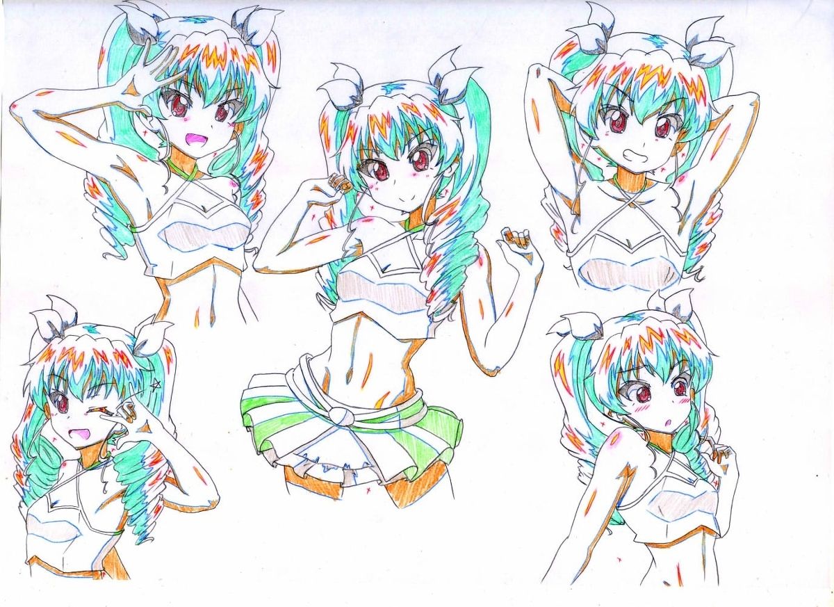 イラスト集 サンプル8ページ目