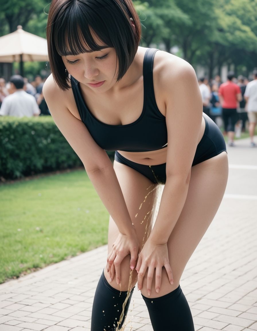 おもらし美ジョガー サンプル2ページ目