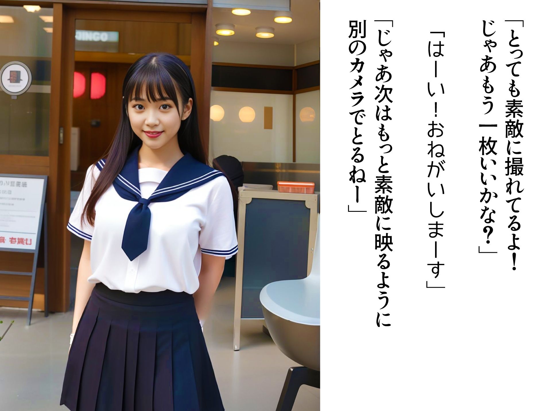 透視カメラで女子校生の全裸撮っちゃいました！ サンプル2ページ目