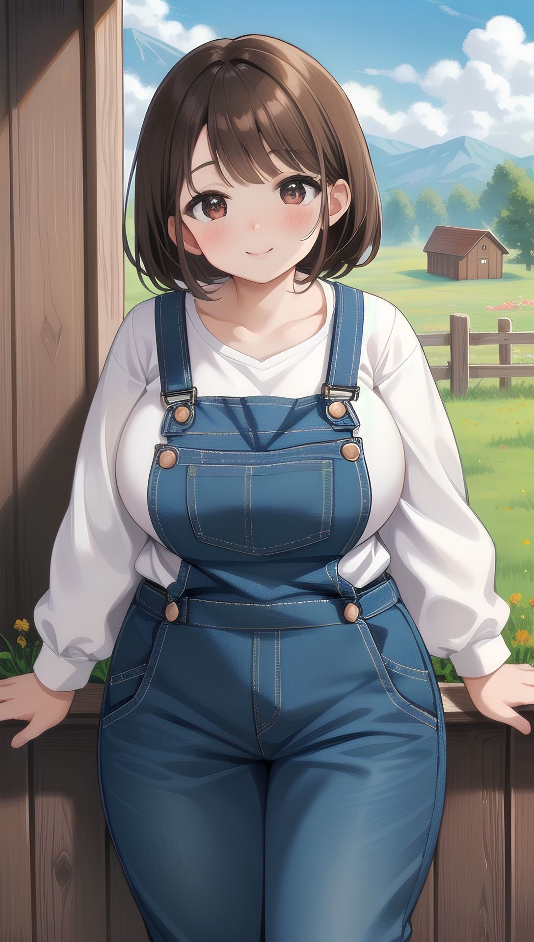 ぽっちゃり牧場娘 サンプル1ページ目