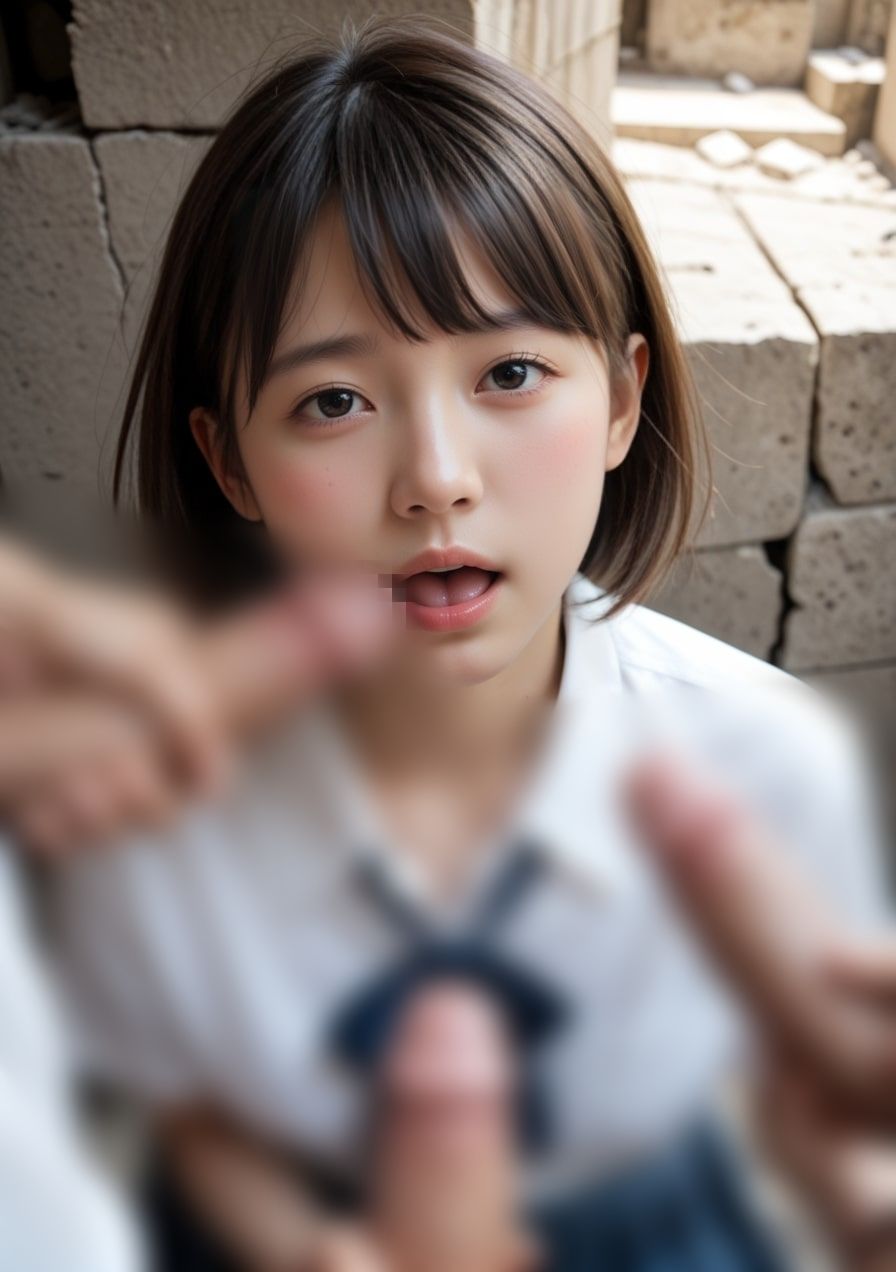 美少女ぶっかけザーメン娘 濃くて臭い精子をお口いっぱいに サンプル1ページ目
