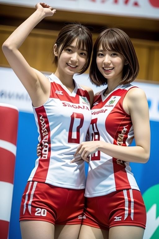 AIナチュラル美女 〜女子バレー2〜 サンプル9ページ目