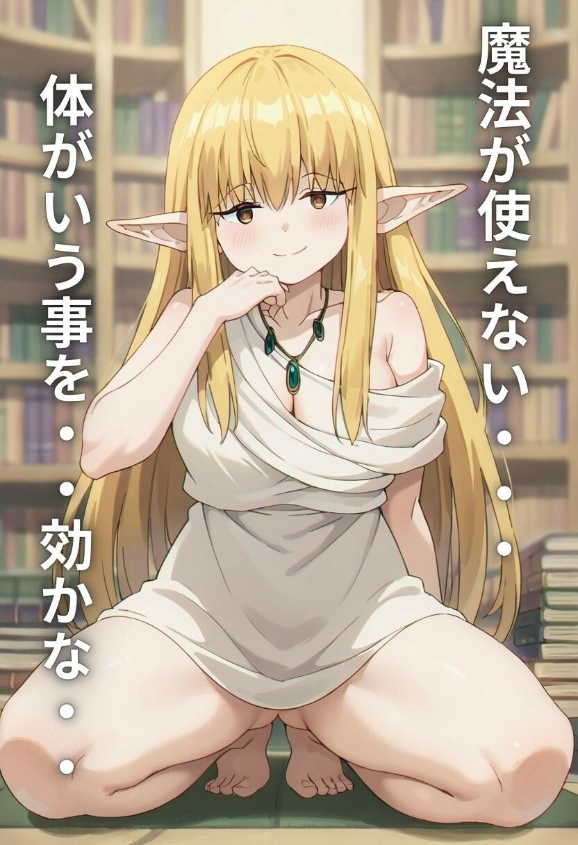 ゼーリエは淫乱魔法で快楽堕ちさせたので後はお好きにどうぞ サンプル5ページ目