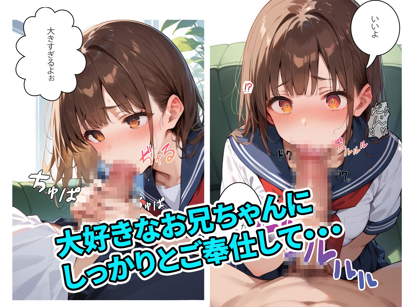 寝ぼけた妹のオ○ニーを手伝ったら発情してやらせてくれた。 サンプル5ページ目
