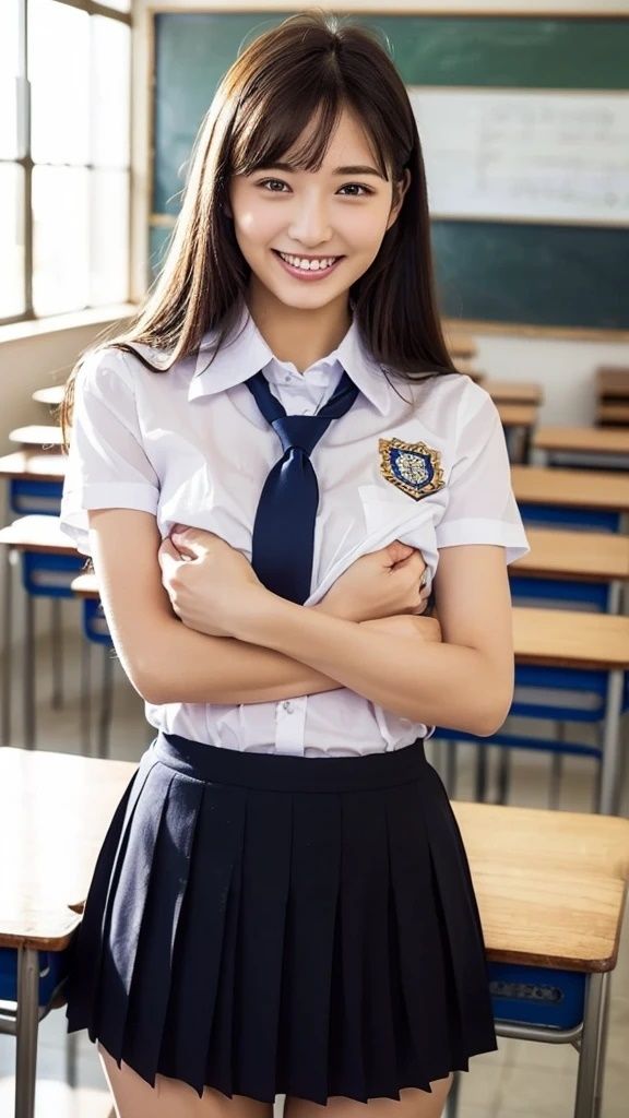 AI写真集グラビア28禁断の女子学生11:未来の女神降臨革命が起こる100P サンプル2ページ目