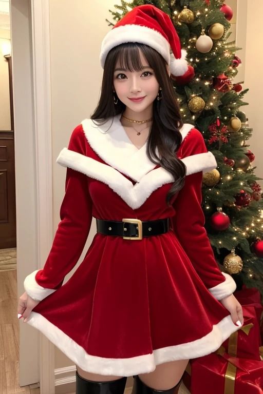 サンタコスプレ美女＃5 サンプル2ページ目