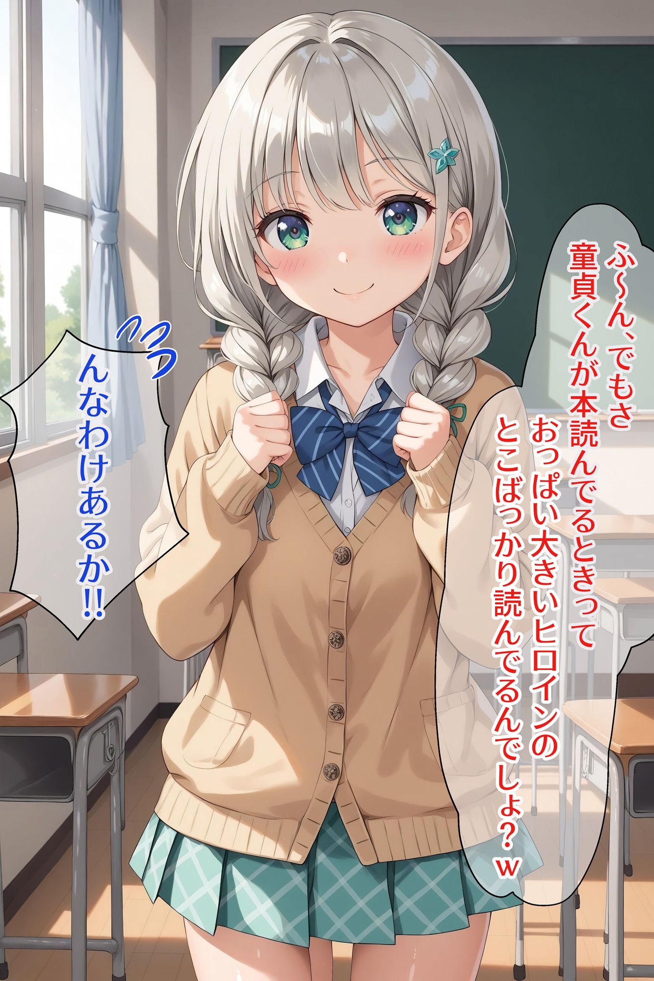 小悪魔女子たちが僕の童貞ちんぽにイタズラしてきますっ！！ サンプル7ページ目