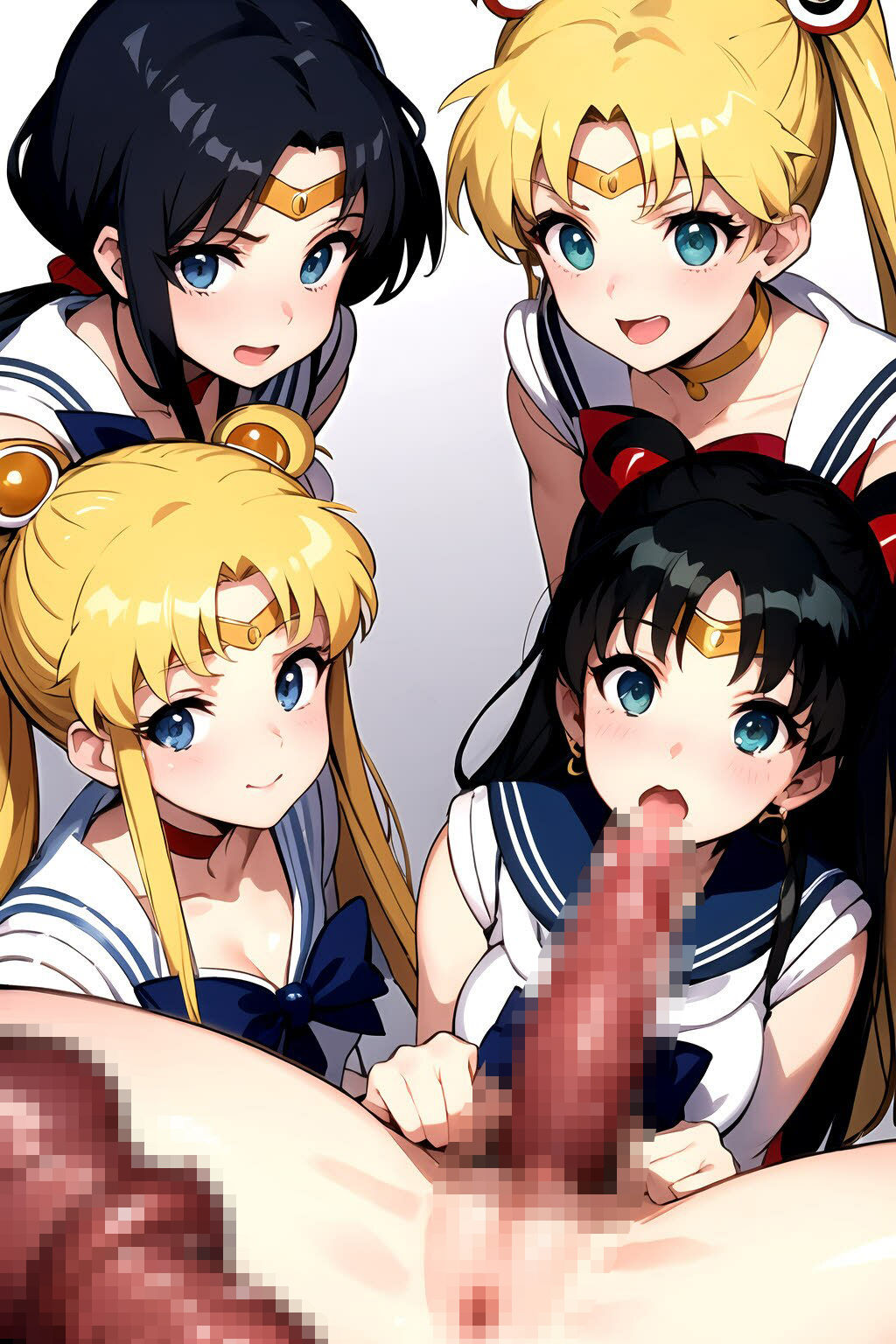 美少女戦士セーラーム○ンたちの敗北・イカされ完堕ちまくる「触手地獄」 サンプル7ページ目