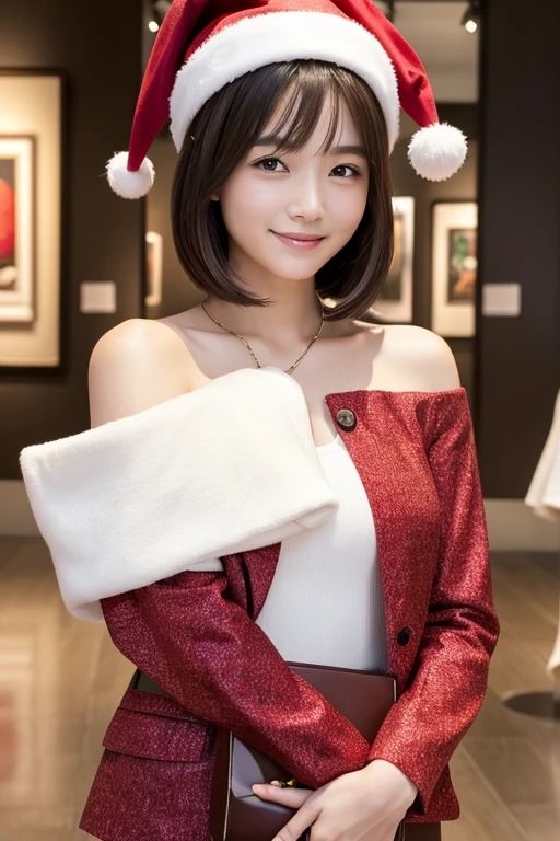 サンタコスプレ美女＃6 サンプル3ページ目