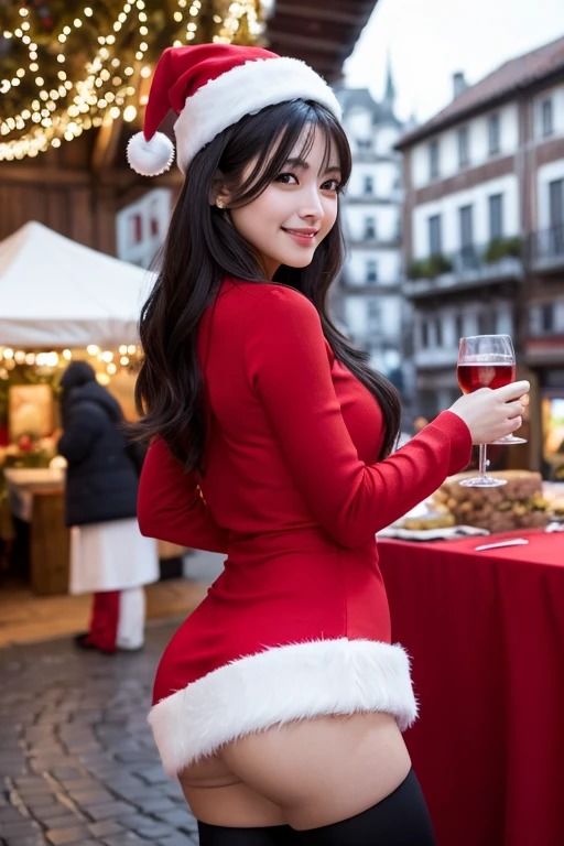 サンタコスプレ美女＃7 サンプル1ページ目