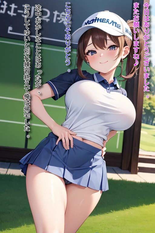 ティーオフ！最強女子VSザコマゾゴルフ部 皇麗華の策略 サンプル7ページ目