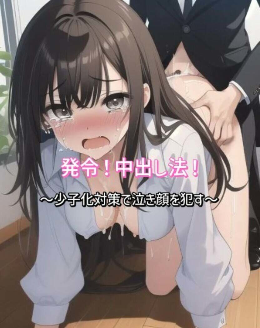 中出し法〜少子化対策で泣き顔を●す〜 サンプル1ページ目
