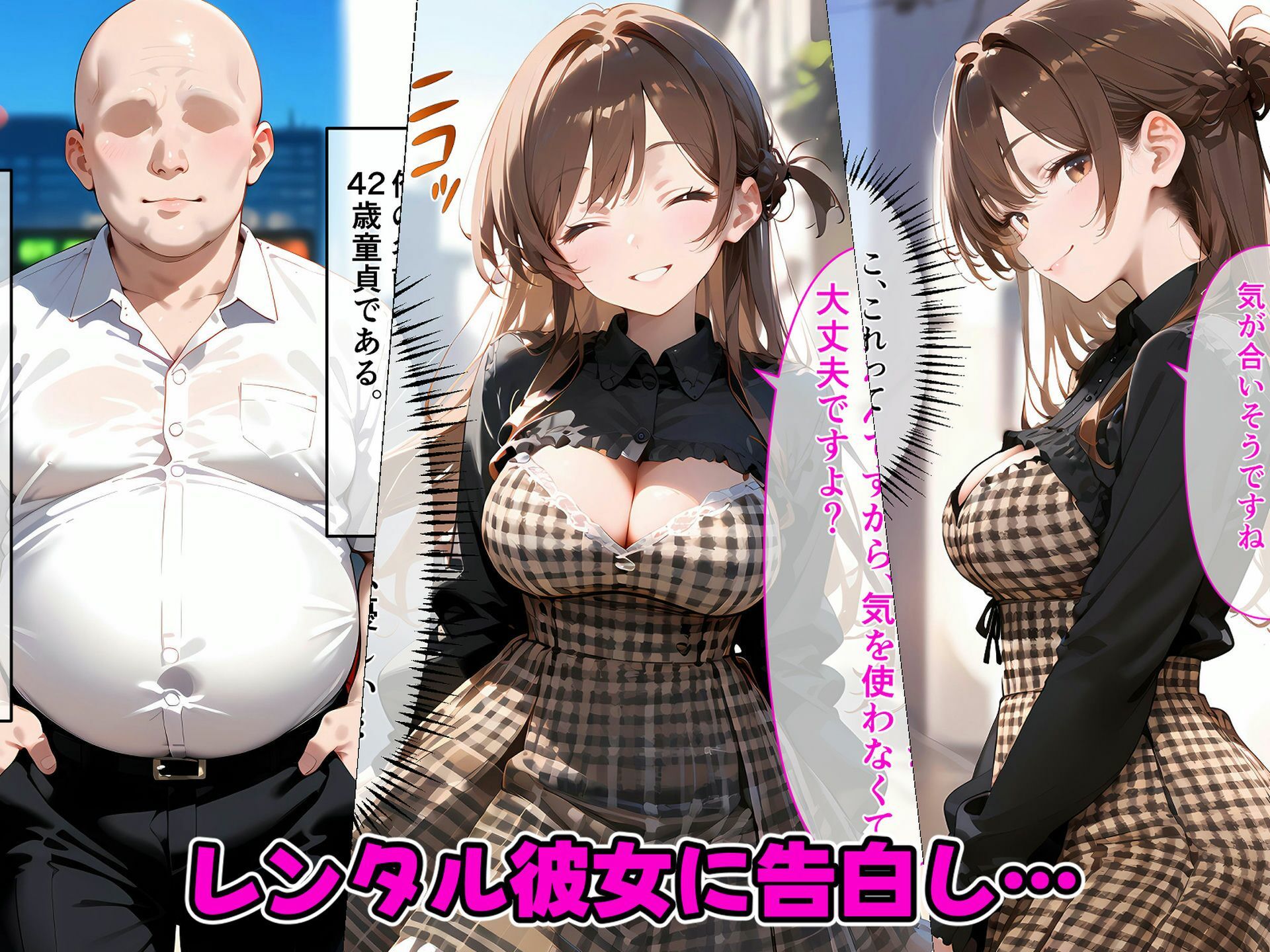 彼女、孕ませます 催〇おじさんの妊娠孕ませ生活 サンプル1ページ目